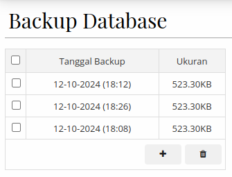Gambar Tampilan Layar Backup