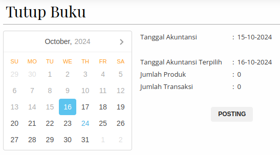 Gambar Formulir Tutup Buku